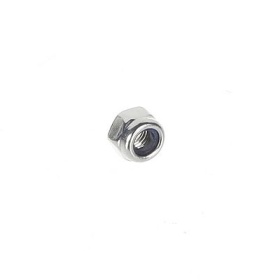 Hexagonal nut thread M4 SS H 4,8 mm WS 7  self-locking DIN/ISO DIN 985 Qty 20 pcs