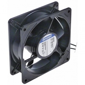 Axial fan 230VAC 18 W L 119 mm W 119 mm H 38 mm bearing ball bearing connection cable 310mm metal