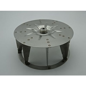 Fan wheel D1 ø 180 mm H1 77 mm shaft diameter 8 mm 60 Hz