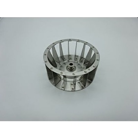 Fan wheel H1 70 mm H2 29 mm D1 ø 160 mm D2 ø 12 mm D3 ø 16 mm blades 16