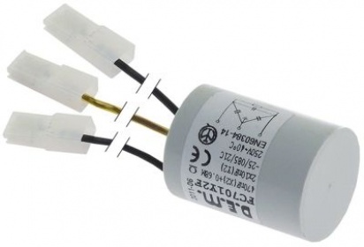 Odrušovací filtr 250V 50-60Hz přípojka kabel 200 mm plast ø 30mm V  -mm L 40mm