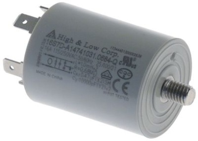 Odrušovací filtr 230V 50/60Hz kapacita 0,47µF(X2)+2X0,027µF(Y2)+2x1mH+0,68MµF