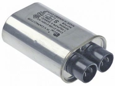 HV kondenzátor 1,05µF 2100V hliník přípojka Faston samec 6,3 mm ø  -mm V 33mm L 90mm