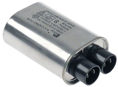 HV kondenzátor 1,1µF 2100V hliník přípojka Faston samec 4,8 mm V 33mm L 90mm W 52mm