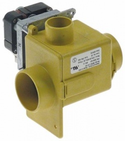 Vypouštěcí elektromagnetický ventil 230V přívod 55mm výstup 60mm ø přepadu 38mm MDB-C-55 SO