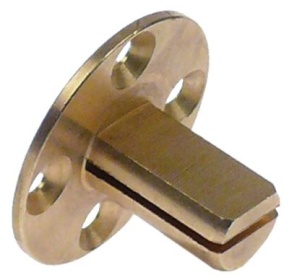 Adaptér ø hřídele 10x8mm L hřídele 17/17mm vhodné pro MARENO