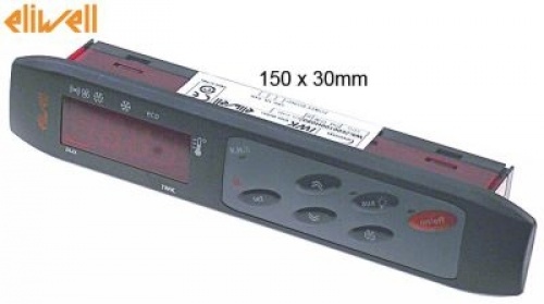 Elektronický ovladač  -V montážní rozměry 150x30mm  - výstupy relé  -  -  -  -  -  -  -  - typ IWK  -