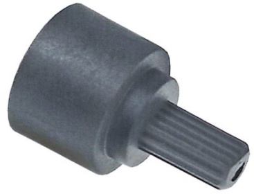 Adaptér ovladače ø hřídele 10x8mm L hřídele 18mm západka nahoře vhodné pro ZANUSSI