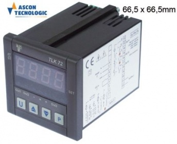 Elektronický ovladač 100-240V montážní rozměry 66,5x66,5mm
