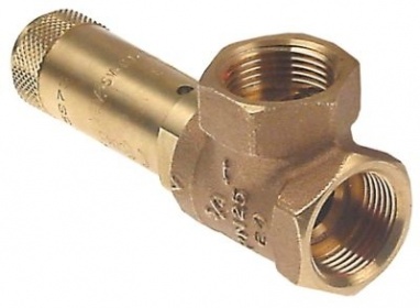 Bezpečnostní ventil T1: 3/4″ T2: 3/4″ spouštěcí tlak 0,65bar