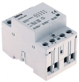 Instalační stykač odporové zatížení 40A hlavní kontakty 3NO/1NC 230V (AC3/400V) 5,5kW