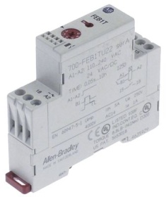 Časové relé ALLEN-BRADLEY montážní rozměry  -mm časový rozsah 0,05s-10h přípojka šroub 1NO 5A
