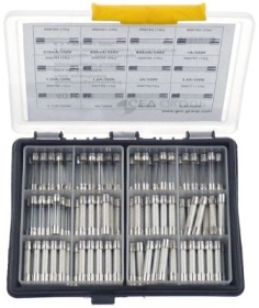 Nabídka jemných pojistek jmenovité 500V středně pomalý velikosti ø6,3x32mm 10x10ks
