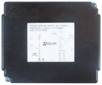 Elektronická skříňka 230V 2 skupiny typ 3d5 2GRCT XLC GICAR 50/60Hz