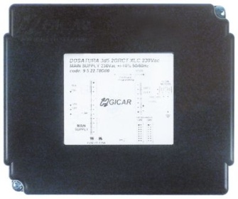 Elektronická skříňka 230V 2 skupiny typ 3d5 2GRCT XLC GICAR 50/60Hz