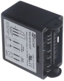 Regulátor hladiny 230V přípojka Faston samec 6,3 mm typ NRL30/1E-2C/F 10A