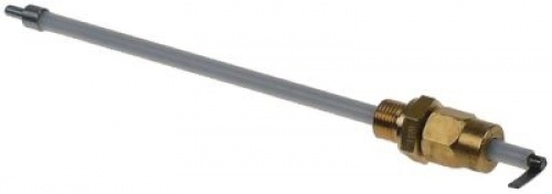 Hladinová elektroda 1/8″ celková délka 150mm L čidla 116mm přípojka Faston samec 2,8 mm ø 3mm