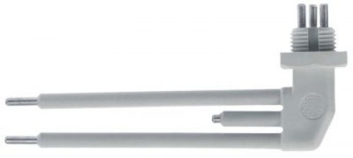 Hladinová elektroda 1/2″ celková délka 150mm L čidla 125mm přípojka kruhová zástrčka