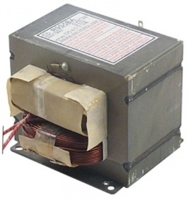 HV transformátor pro mikrovlnnou troubu typ R9S5BA 50Hz primární 230V
