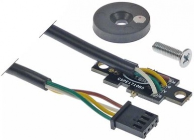 Hallův senzor délka kabelu 1000mm V 4mm L 38mm W 8mm montážní vzdálenost 34mm