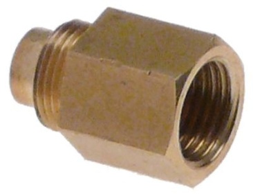 Dolní díl zapalovacího hořáku L 18,5mm WS 12 vnitřní závit 1 M10x1 vnitřní závit 7/32″ (28G)