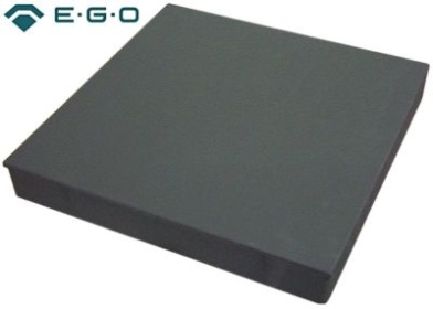 Varná deska rozměry 300x300mm 2500W 400V přípojka 3 šroubové svorky s odlévaným okrajem