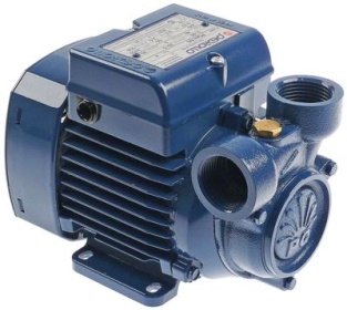 Čerpadlo 220V L 195mm ø přívodu 1" vnitřní závit ø výstupu 1" vnitřní závit směr otáčení vlevo