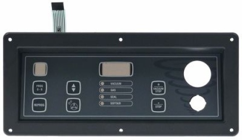 Ovládací panel L 355mm V 155mm šedý vakuovačka pro zařízení H100 D 50mm