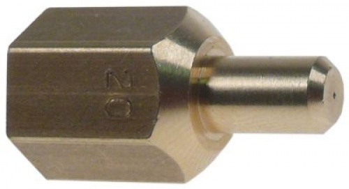 Plynová tryska ø otvoru 0,2mm závit M10x1 L 25mm WS 12