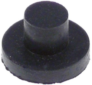 Patka zařízení pryž ø 20mm V 4mm montážní ø 10mm celková výška 12mm Množství 1 ks