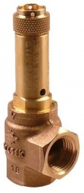 Bezpečnostní ventil T1: 1/2″ T2: 1/2″ spouštěcí tlak 0,65bar