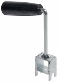 Pákové madlo plast/kov ø madla 28mm V 25mm L 150mm W 120mm pro ventil
