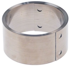 Stočená pružina W 38,1mm ø vnitřní půměr 65mm L 1400mm montážní vzdálenost 22mm
