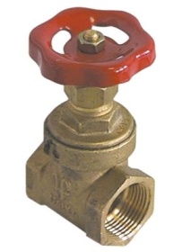 Šoupátkový ventil přípojka 3/4" vnitřní závit - 3/4" vnitřní závit