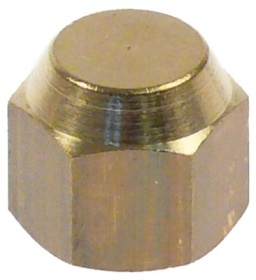 Koncová krytka závit 1/4″ mosaz WS 16