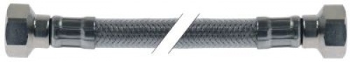 Ohebná hadice nerezová ocel DN10 L 1200mm přípojky 1/2″