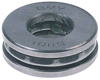 Axiální radiální kuličkové ložisko typ 51101 ø hřídele 12mm ø vnější půměr 26mm W 9mm DIN 711