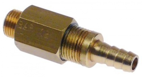 Expanzní ventil T1: 1/8" vnější závit ø hadice 7mm celková délka 47mm