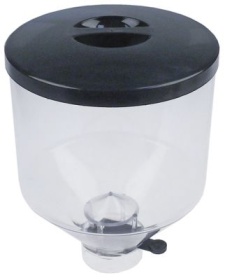 Zásobník na kávová zrnka kompletní ø 200mm V 255mm ø sedla 68mm objem nádoby 1,5kg pro zařízení M1