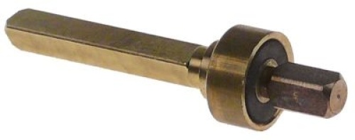 Ventil mosaz ø vnější půměr 16mm L 61mm hřídel trojúhelníkový