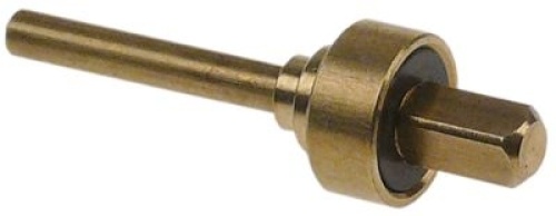 Ventil mosaz ø vnější půměr 16mm L 54,3mm ø hřídele 4,5mm výtok skupina