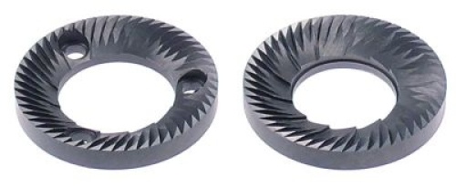 Dvojice mlecích kotoučů ø vnitřní půměr 30/34mm V 8,8mm D1 ø 59mm ø otvoru 6mm ø otvoru 9mm