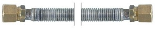 Plynová hadice L 560mm hadice SS pro ø trubky 10mm
