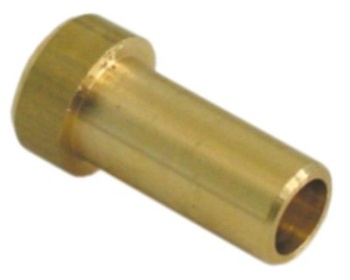 Pouzdro mosaz ø vnitřní půměr 8mm V 30mm D1 ø 15mm D2 ø 10,8mm