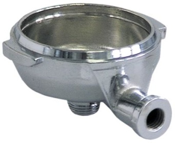 Držák filtru pochromovaná mosaz ø vnitřní půměr 62mm výstup 3/8″ madlo M12x1,75