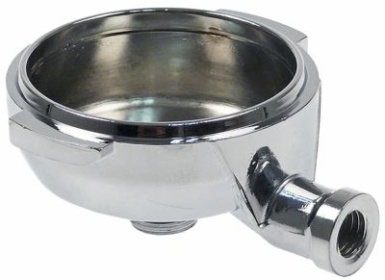 Držák filtru pochromovaná mosaz ø vnitřní půměr 62mm výstup 3/8″ madlo M12x1,75