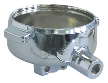 Držák filtru ø vnitřní půměr 61,5mm výstup  - madlo M10x1,5 skloněná páka ø otvoru 7mm