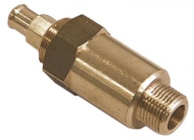 Expanzní ventil T1: 3/8" vnější závit nastavitelné ø hadice 9,5mm celková délka 78,6mm BL 40mm