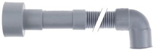 Vypouštěcí hadice DN19 L 1500mm vnitřní ø rovných 19/23/40mm