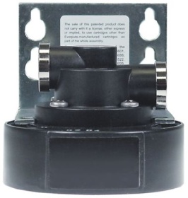 Filtrační hlava typ QL2 přípojka 3/8″ horizontal ø 96mm V 80mm bez uzavíracího ventilu EVERPURE